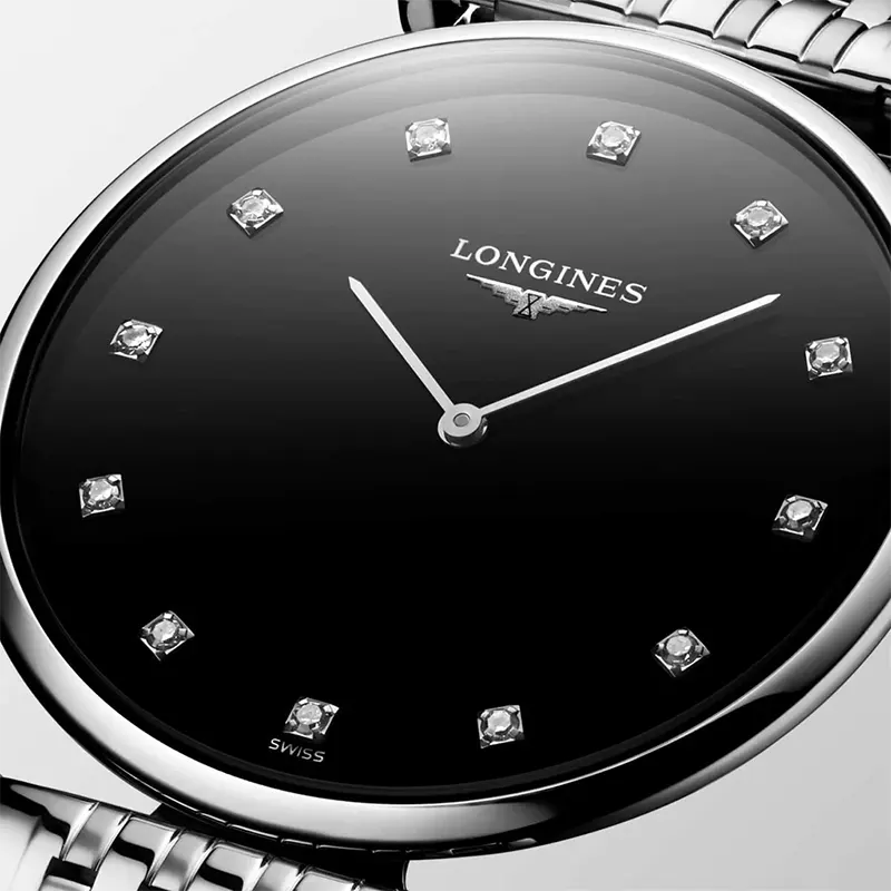 Longines La Grande Classique Black Diamond Dial Men's Watch | L4.755.4.58.6